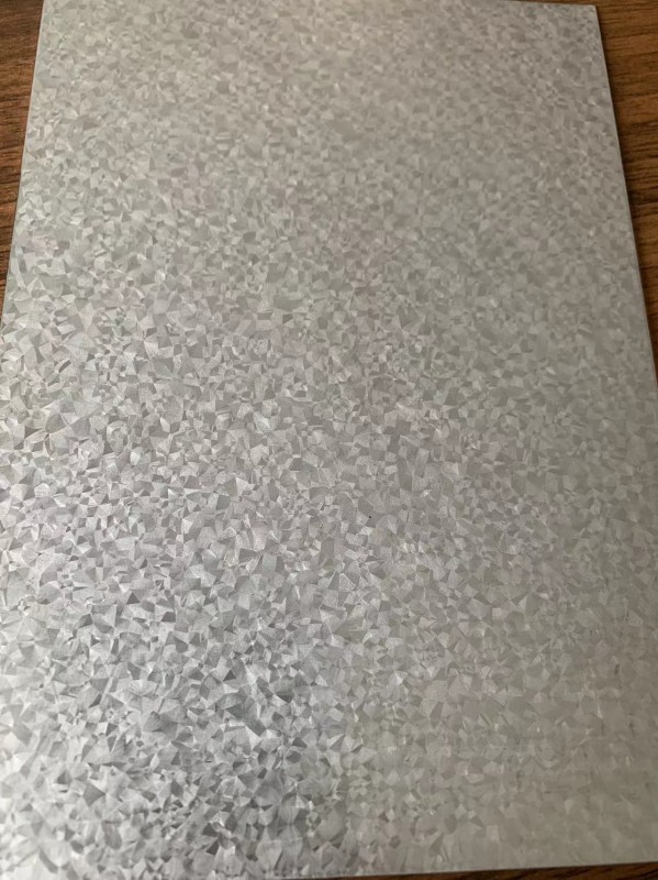 Galvanized steel plate