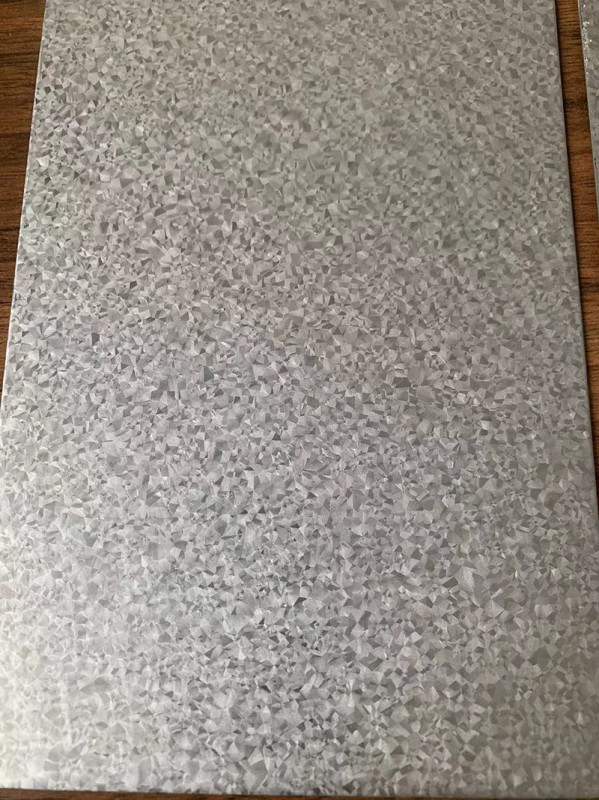 Galvanized steel plate